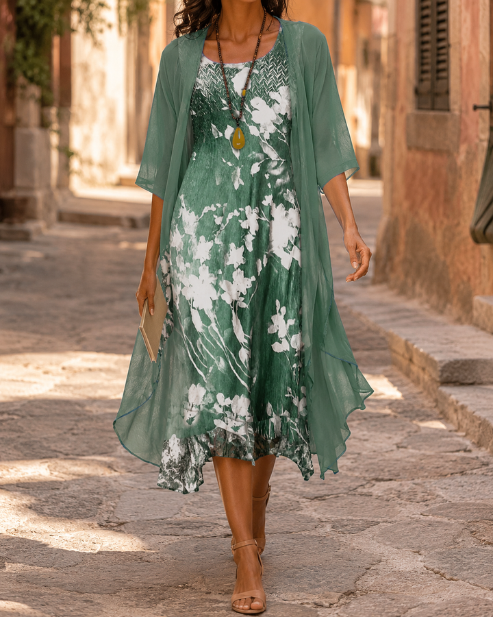 Chiffon Two-Piece Summer Set