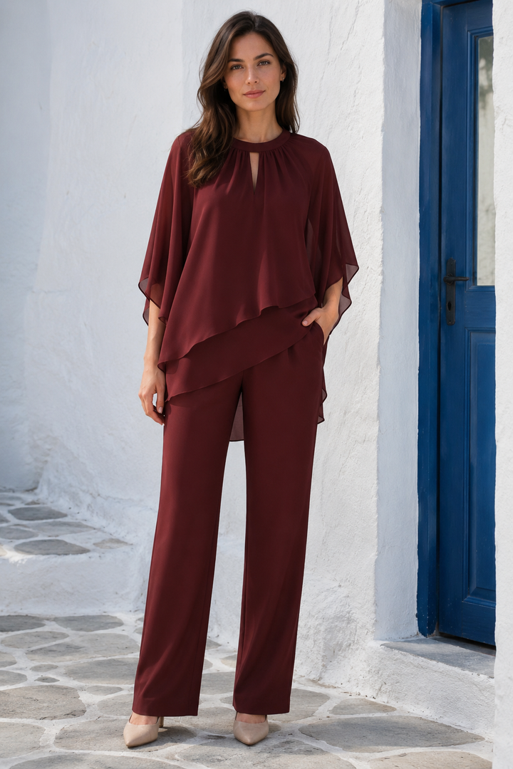 Fashion Solid Color Loose Casual Irregular Suit